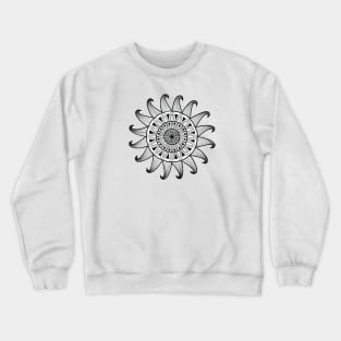 Sun Mandala Crewneck Sweatshirt
